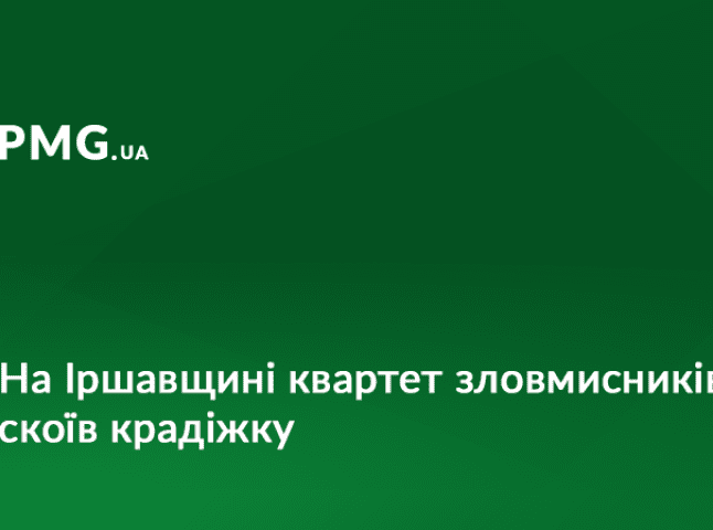 На Іршавщині квартет крадіїв накрали металу на крупну суму