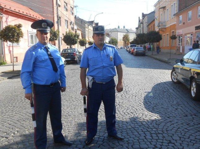 Працівники міліції забезпечували громадський порядок з нагоди Європейського тижня мобільності в Мукачеві