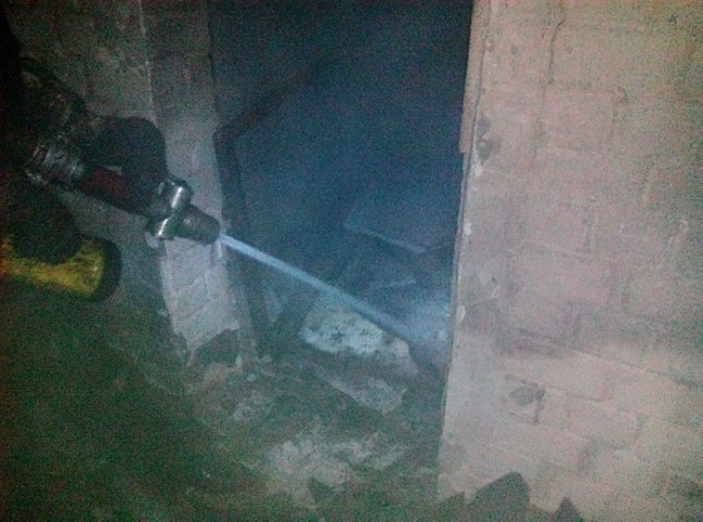 Через пічне опалення у Лисичеві загорілась літня кухня
