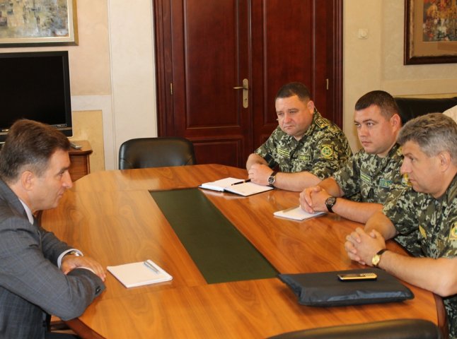 Керівництво Закарпатської ОДА зустрілося із начальником Західного регіонального управління Держприкордонслужби України