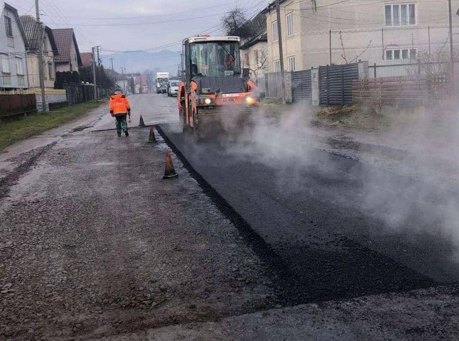 Одне із сіл Закарпаття перед Новим роком отримає відремонтовану дорогу