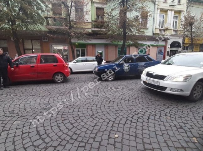 У центрі Мукачева трапилась аварія