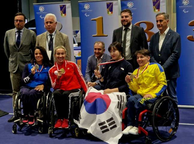 Закарпатка стала бронзовою призеркою етапу Кубка світу з фехтування на візках