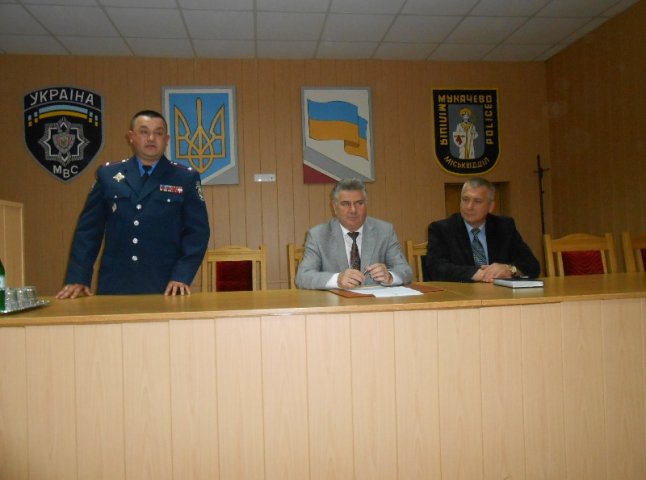 У Мукачівському міськвідділі новий начальник кримінальної міліції
