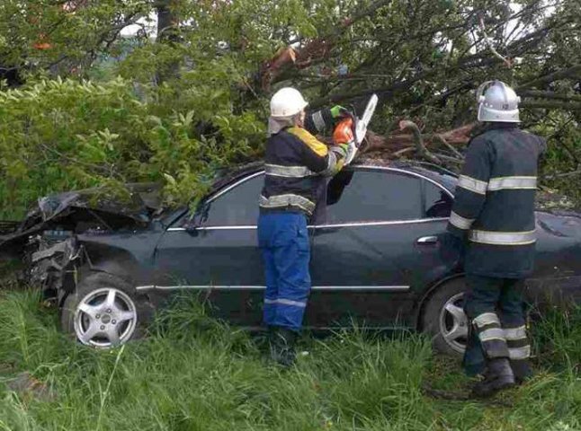 Рятувальники розповіли про стан дітей, які вчора потрапили в ДТП на Хустщині