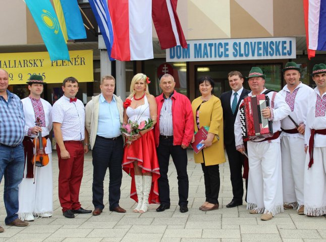 Хустяни привітали словацьку Снину з Днем міста