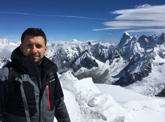 Ужгородець Ярослав Газа розповів про своє сходження на найвищу гору Європи