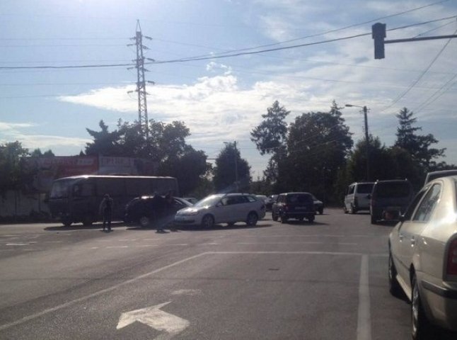 Аварія у Мукачеві: зіткнулися два автомобілі