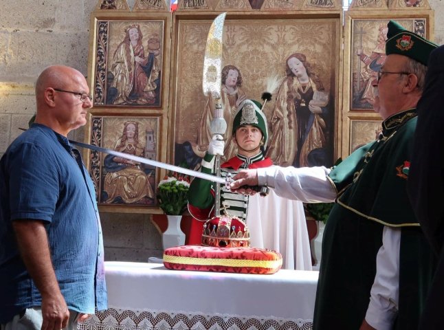 Закарпатський митець став лицарем угорської культури