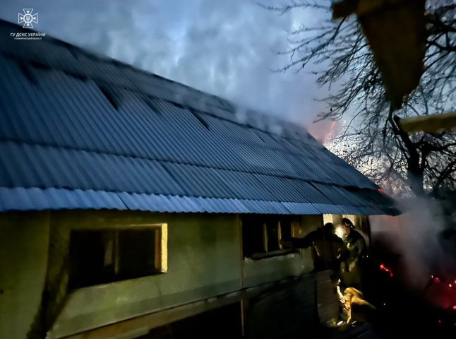 У селі на Ужгородщині вчора гасили пожежу