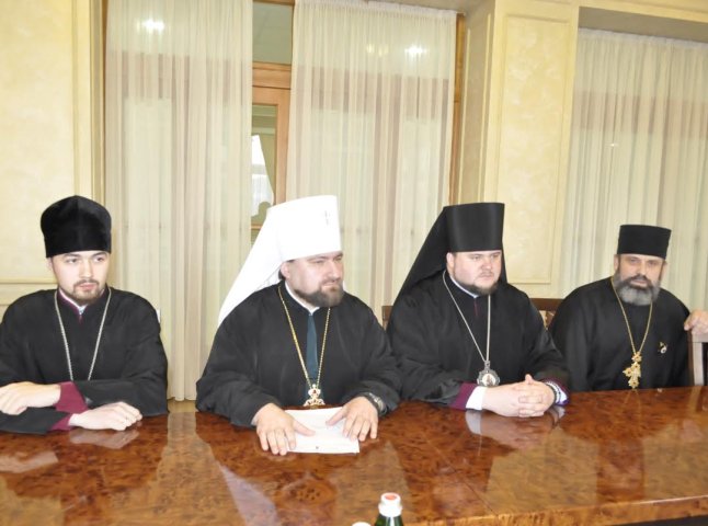Обласна влада зустрілась із новим єпископом Ужгородським та Закарпатським УПЦ Київського патріархату