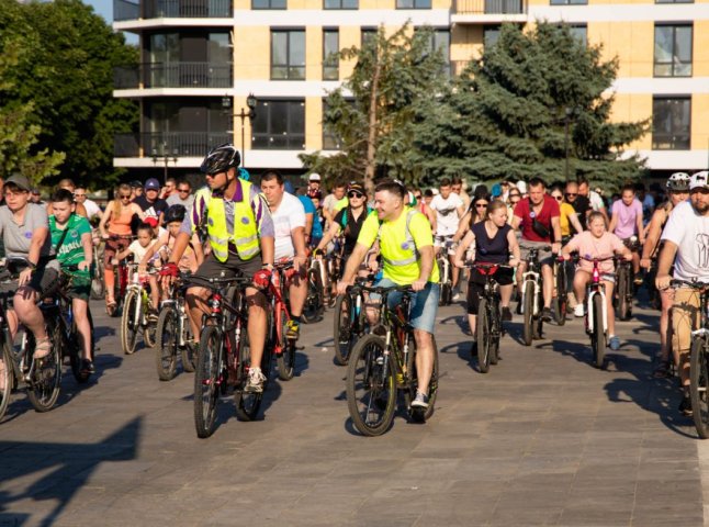 В Ужгороді відбувся велозаїзд Big City Ride