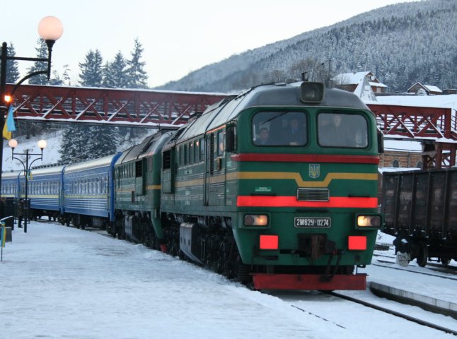 З 13 грудня на Закарпатті не курсуватиме поїзд Москва-Чоп
