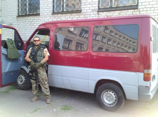 Медики з батальйону "Донбас" дякують ужгородцям за автобус (ФОТО)
