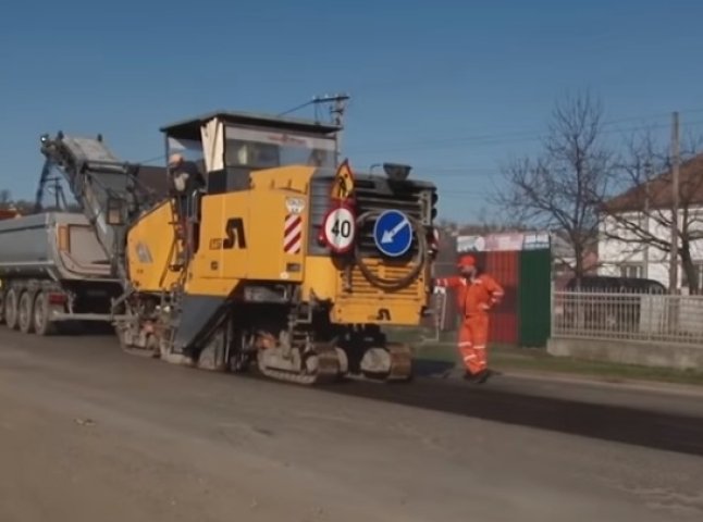 На дорозі «Мукачево – Рогатин» розпочались ремонтні роботи