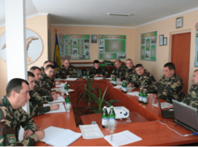 Вчора в Мукачівському прикордонному загоні проводилися навчально-методичні збори