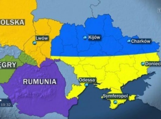 Росія пропонує Польщі, Угорщині та Румунії поділити Україну: Закарпаття віддають Угорщині (ІНФОГРАФІКА)