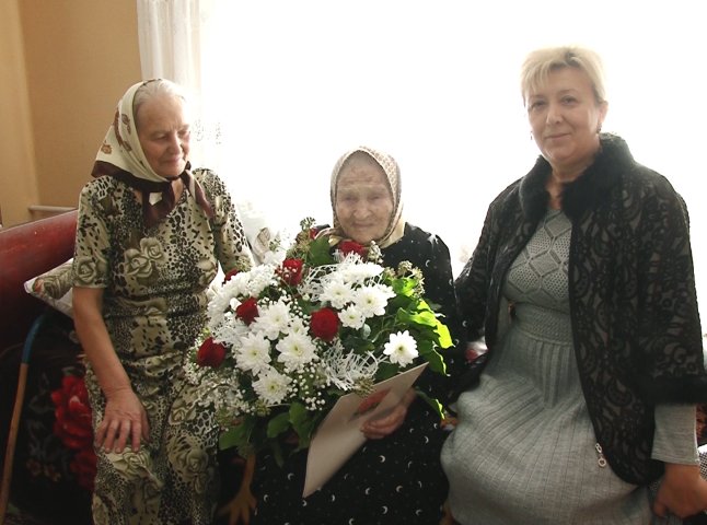 Жителька Тячівщини відзначила своє 105-річчя