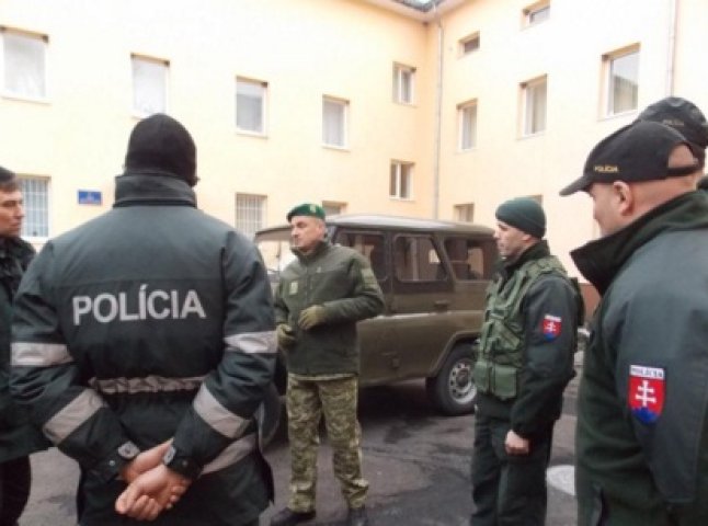 Словацькі та українські прикордонники обмінювалися досвідом патрулювання на кордоні