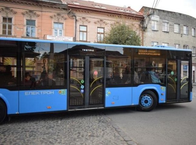 В Ужгороді комунальні "Електрони" розпочнуть роботу на новому маршруті