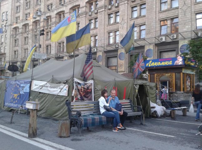 Закарпатців на столичному Майдані залишилось дуже мало, всі поїхали на Схід України (ФОТО)