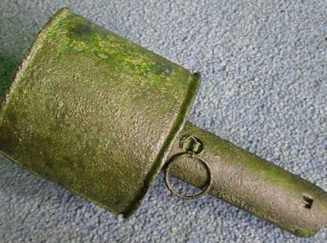 В Ужгороді виявили протитанкову гранату часів Другої світової війни