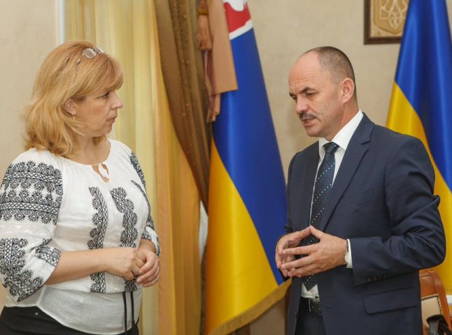 Василь Губаль сьогодні зустрівся з народним депутатом України Ольгою Богомолець