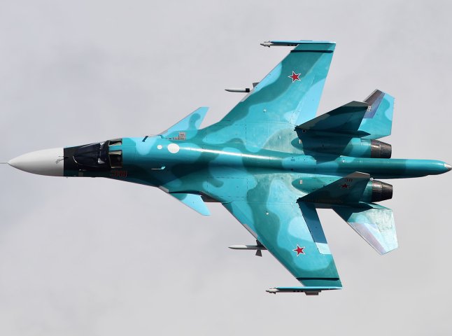 ЗСУ збили російський винищувач-бомбардувальник Су-34