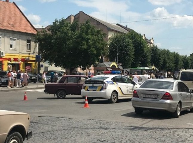 У центрі Мукачева сталась ще одна аварія