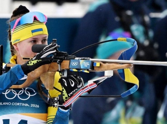 Закарпатська біатлоністка стала найкращою серед українок на Олімпіаді