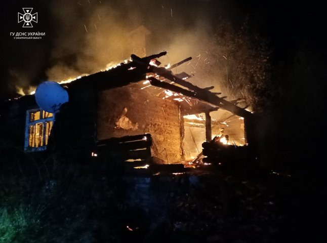 Під час пожежі в селищі Дубове загинув чоловік