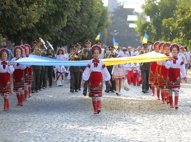 У Мукачеві відзначили День Державного Прапора та 28-у річницю незалежності України