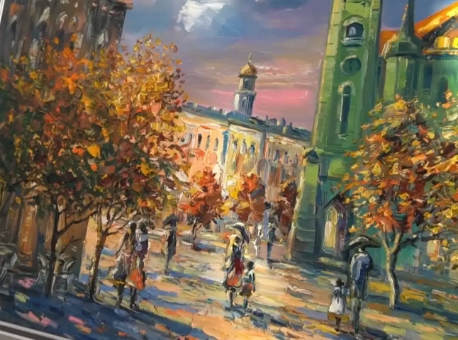 У Мукачеві триває виставка картин відомих художників Закарпаття