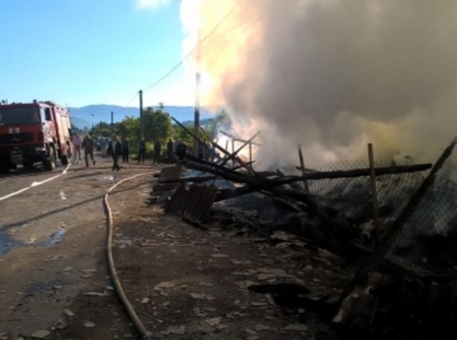 В області горіло підприємство