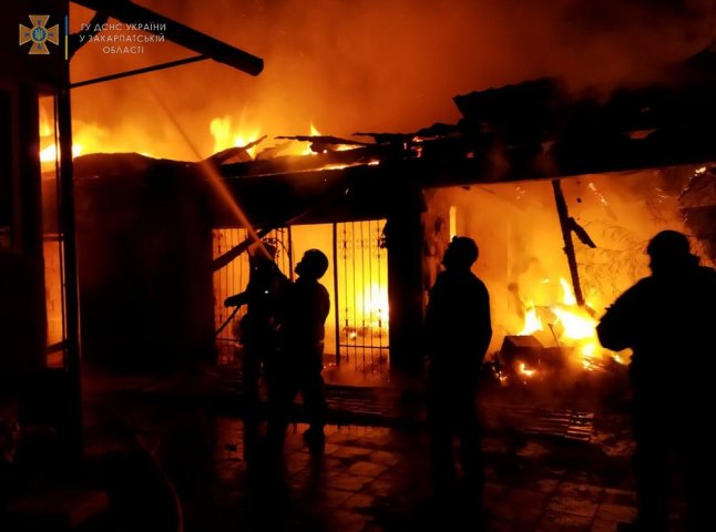 У селі Мукачівського району трапилась жахлива пожежа