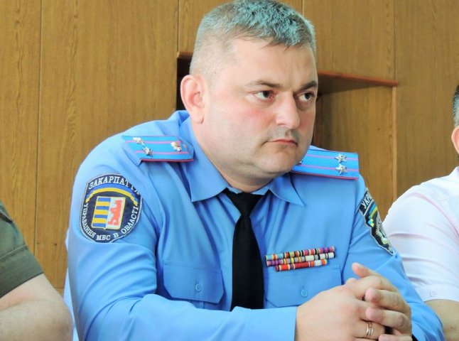 Василь Рябінчак очолив Берегівський райвідділ міліції
