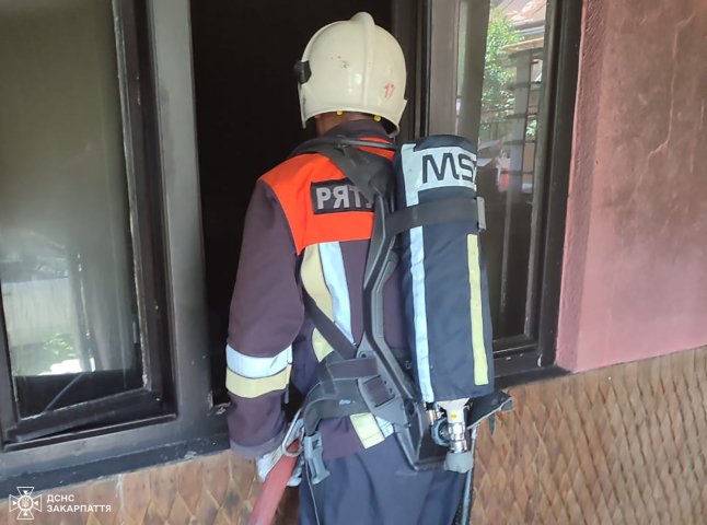 Рятувальники розповіли про випадок, який стався у Берегові Рятувальники розповіли про випадок, який стався у Берегові