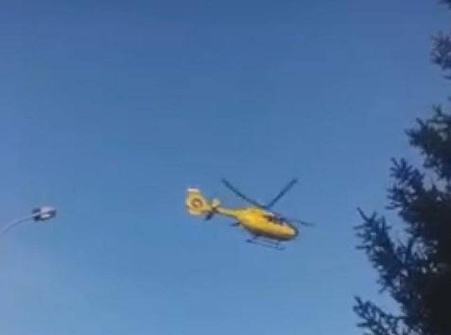 В Угорщину гелікоптер відправив двох осіб, які постраждали у резонансній ДТП на Виноградівщині 