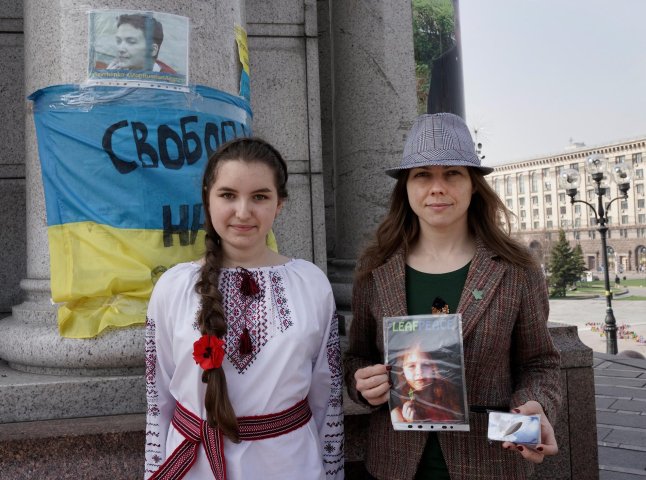 Виноградівська школярка зустрілась із сестрою Надії Савченко