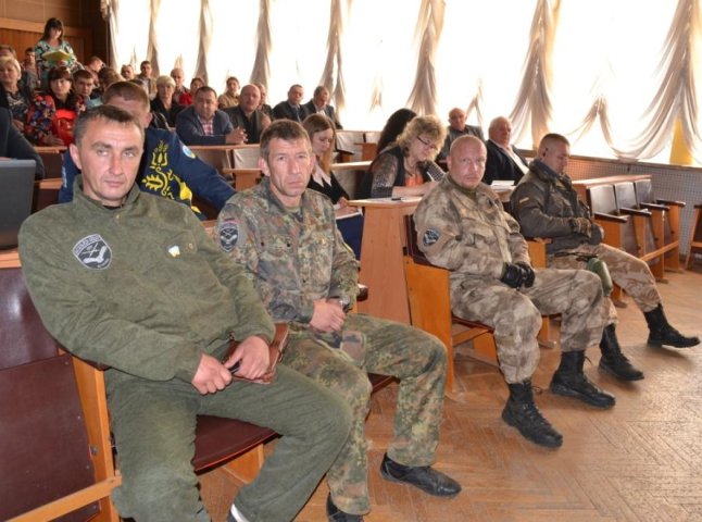 Тячів відвідали представники батальйону "Айдар" (ФОТО)