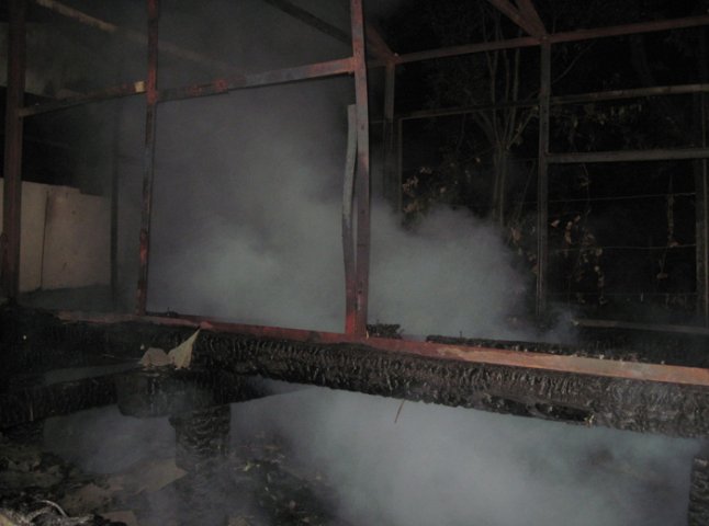 Стали відомими деталі пожежі, яка сьогодні вночі сталась у Мукачеві (ФОТО)