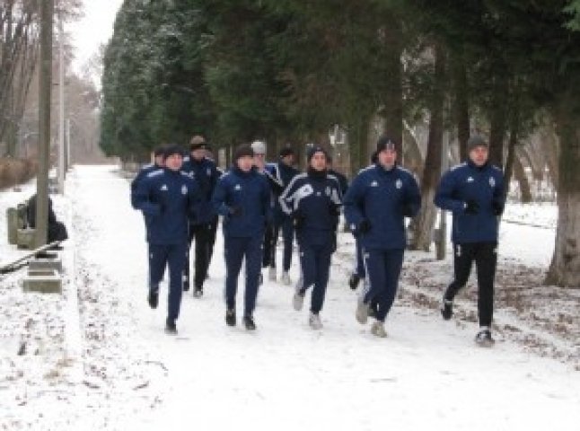 Гравці ФК "Говерла" провели перше тренування після зимової відпустки