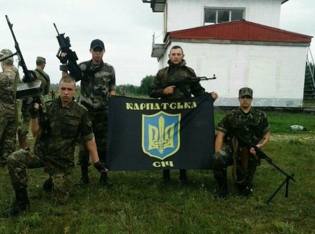 Закарпатські добровольці взяли участь у військовому вишкольному таборі, який проходив на Житомирщині