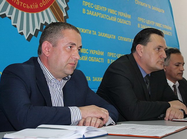 Керівники закарпатської міліції поспілкувались з журналістами (ФОТО)