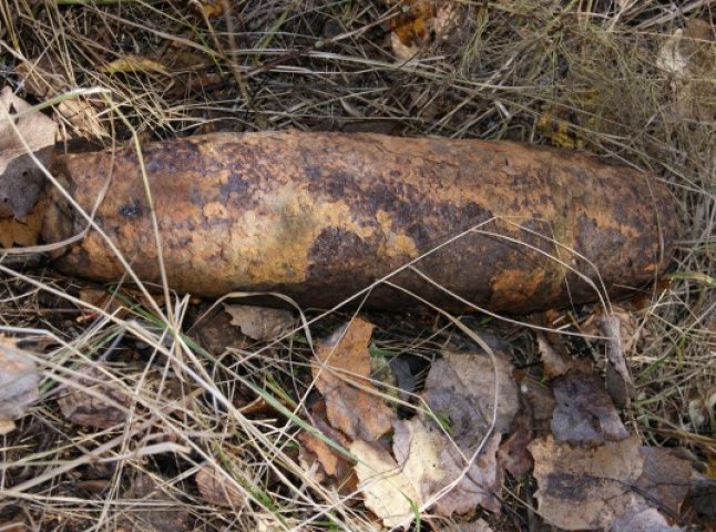 На Ужгородщині виявили вибухівку часів Другої Світової війни