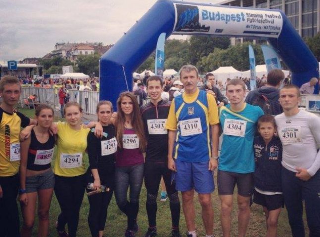 Закарпатські спортсмени взяли участь у забігу "NATO Run" у Будапешті