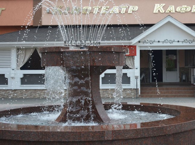Незабаром у Хусті запрацюють міські фонтани