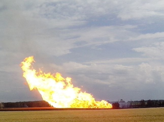 Ремонт пошкодженої вибухом ділянки магістрального газопроводу "Уренгой-Помари-Ужгород" завершено