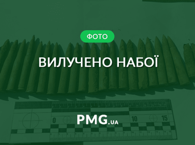 На Великоберезнянщині у 19-річного молодика вилучили набої