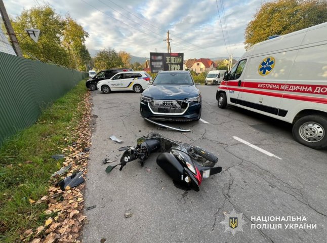 На Закарпатті сталась ДТП. Постраждали неповнолітні дівчата